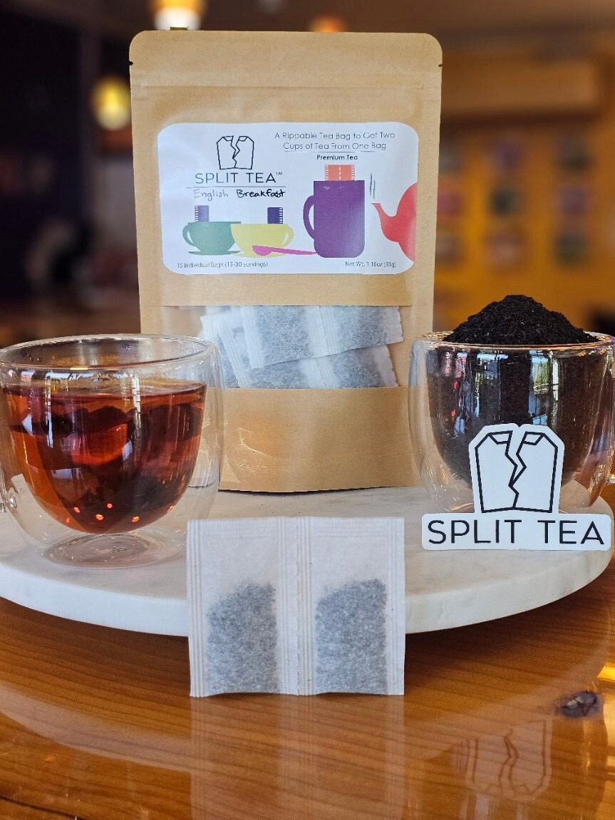 English Breakfast Tea in Perforated Tea Bags