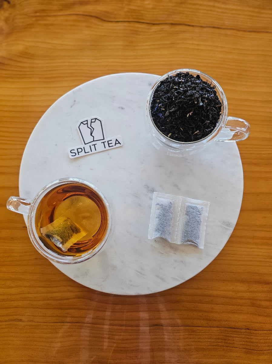 Earl Grey Lavender Tea in Perforated Tea Bags – SplitTeaCo