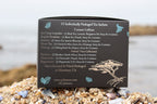 Kraft bag pyramid tea bag Monterey California tea bags eco friendly loose leaf split tea tea beach sea otters tea gifts
