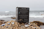 Kraft bag pyramid tea bag Monterey California tea bags eco friendly loose leaf split tea tea beach sea otters tea gifts