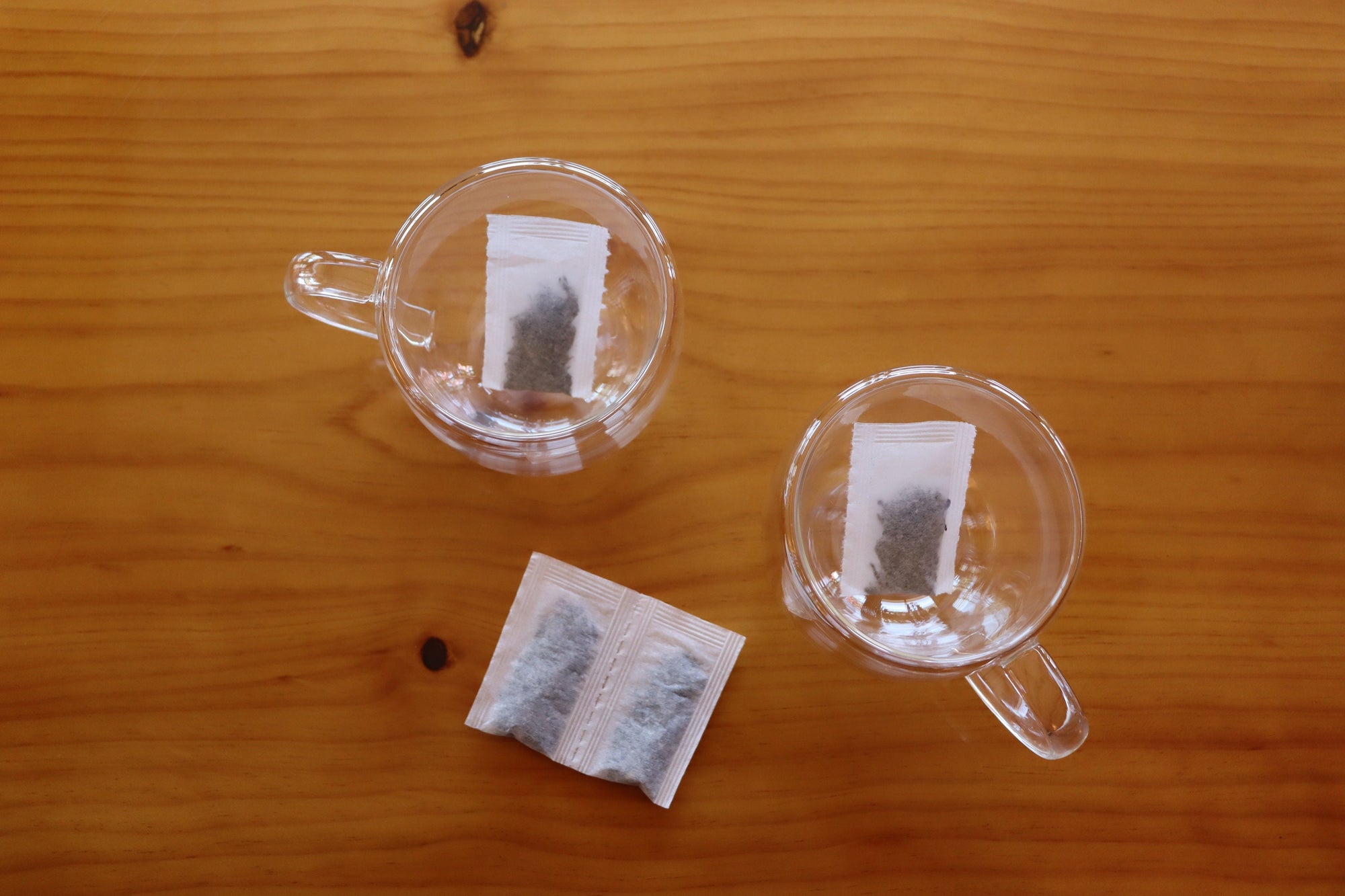 Green Tea in Perforated Tea Bags