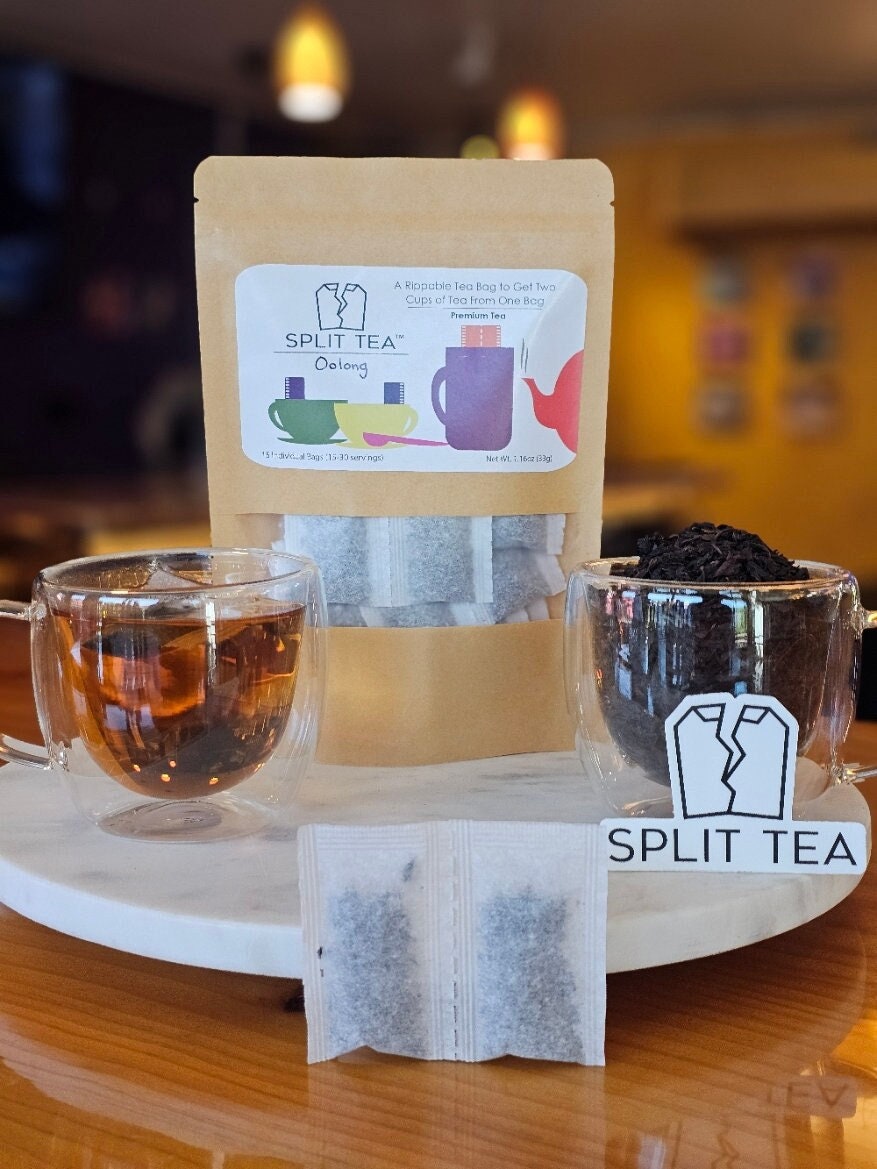 Oolong Tea in Perforated Tea Bags – SplitTeaCo