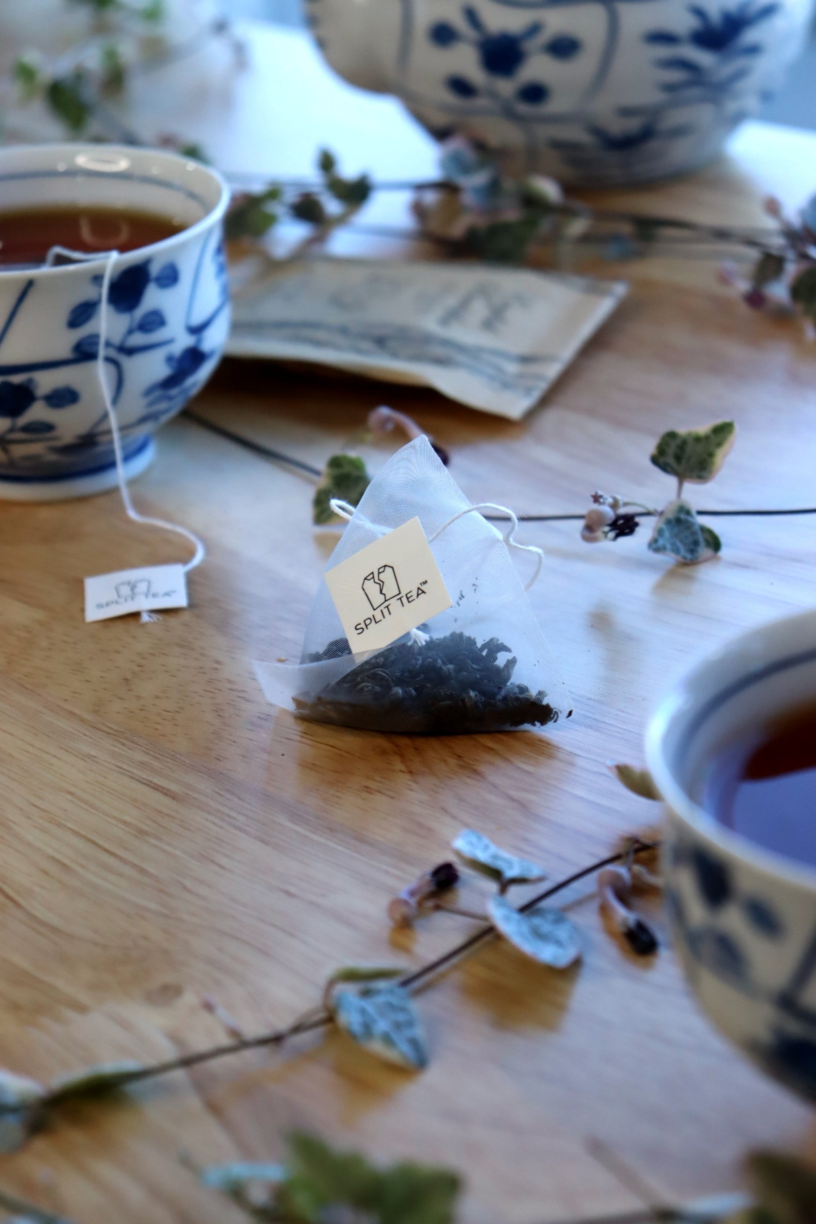 Kraft bag pyramid tea bag Monterey California tea bags eco friendly tea bags loose leaf wholesale tea fancy tea bags tea at the beach tea for restaurants boutique hotels spas brunch breakfast cafe high end tea 